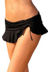 Sexy Black Side Tie Skirted Hipster Bikini Bottom